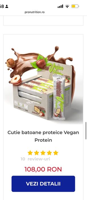 2 seturi Batoane proteice Pronutrition