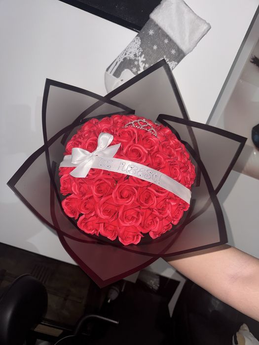 Buchet trandafiri de sapun