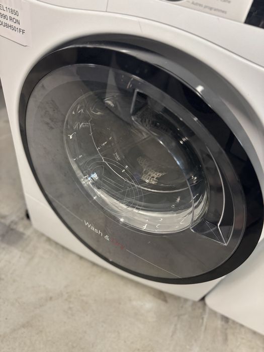 Mașină de spălat rufe 10kg  cu uscător 6 kg  Bosch WDU8H501FF cu factura si garantie