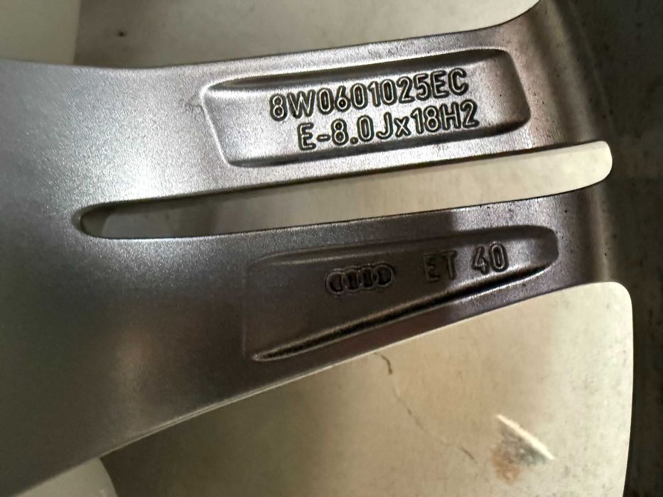 Set jante aliaj Audi A4 8W0601025EC 245 40 18