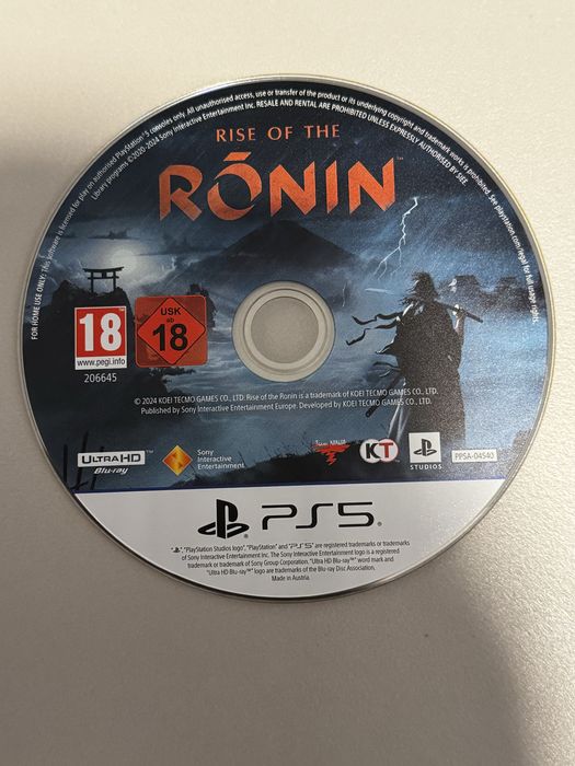 Rise of the ronin playstation 5