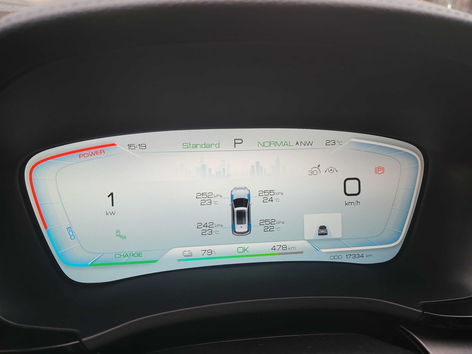 BYD Song Plus Chempion EV 605 km, пробег 17300