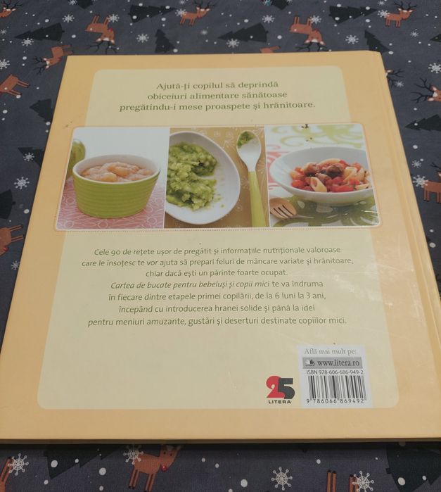 Carte de bucate pentru bebeluși și copii mici