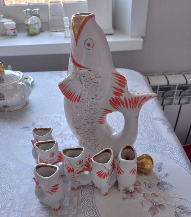 Графин "Рыба" производства СССР