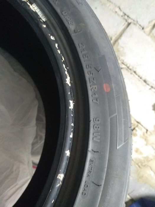 Шины 215/55/17 лето