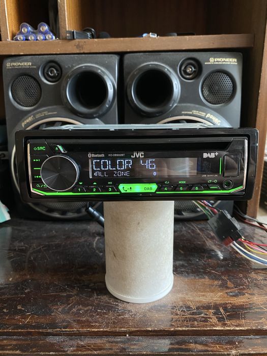 JVC KD-DB902BT - НАЙ ВИСОК КЛАС - 4V!!- USB Bluetooth CD mp3 плеър за кола авто радио сд