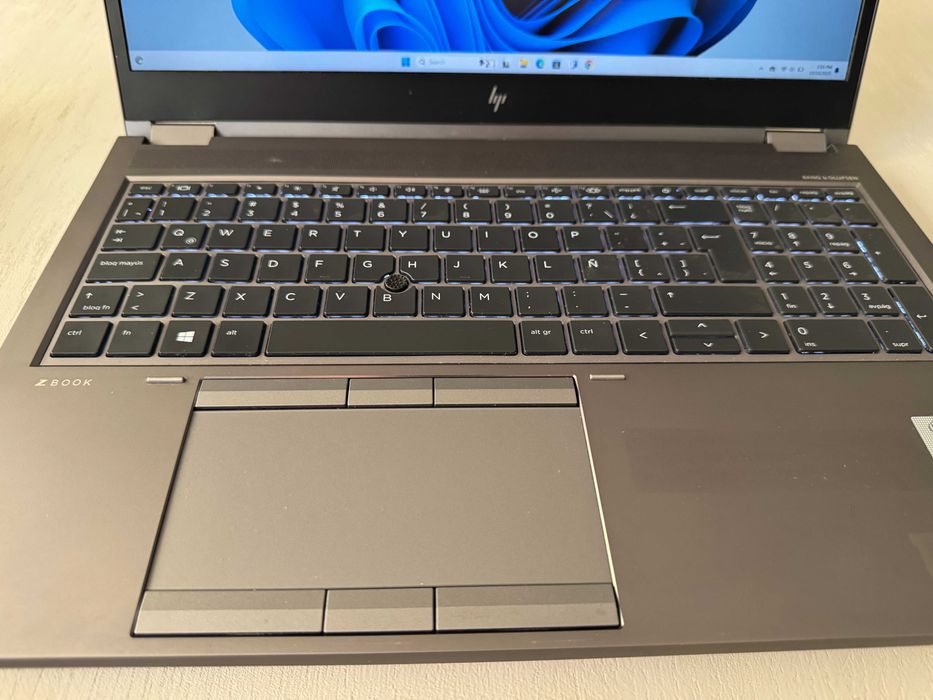 HP ZBook Fury 15 G7 i7-10850H Quadro T1000 16gb 512 m.2
