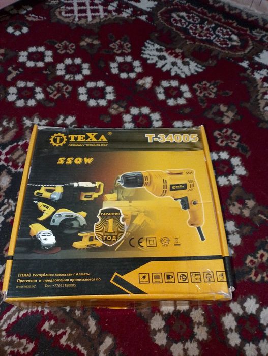 Продам электродрель TEXA