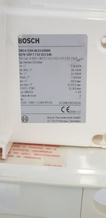 Placa electronica  Centrala Bosch ZW24-2 DH AE23 S5900