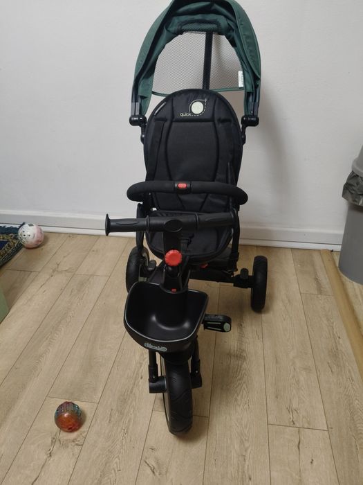 Tricicleta Chipolino Quick Fold cu sezut reversibil aloe