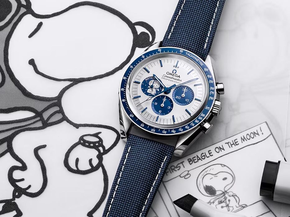 Наручные часы Omega Snoopy Moonwatch