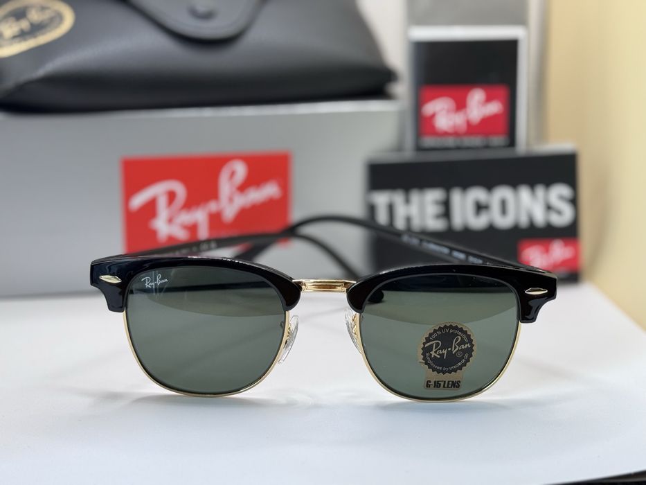 Ochelari de soare Ray Ban 3016 ClubMaster W0365
