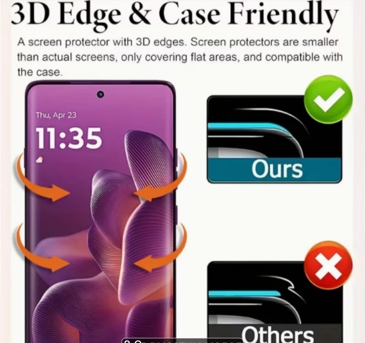 Motorola edge70 pro/fusion/60/60pro/60fusion/50fusion стъкленпротектор