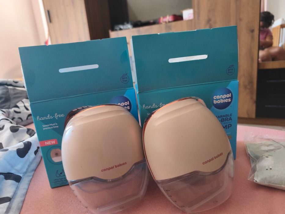 Продавам електрически hands-free помпи за кърма
