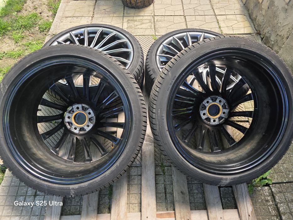 Лети джанти 20ки 5х112 Tomason + зимни гуми 255/35/20 Continental