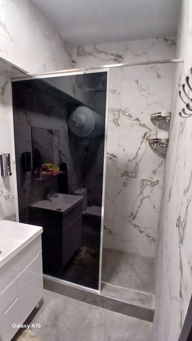 Душ кабина стеклянные, push kabina oynali