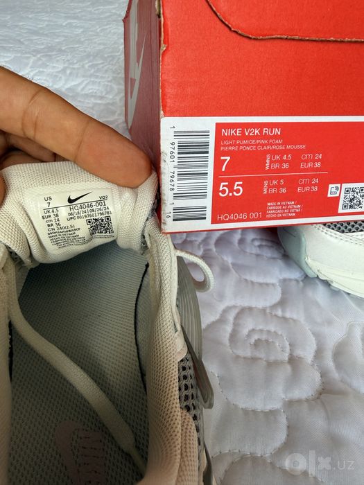 Nike V2K Run Розовые Оригинал 38 размер