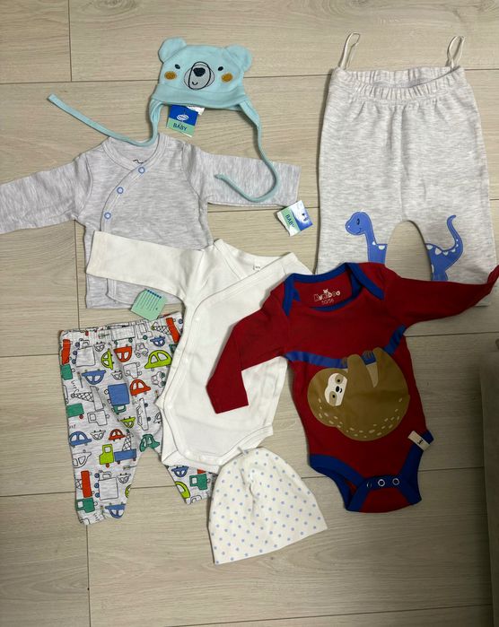 Lot haine nou nascut marime 50-56 cm