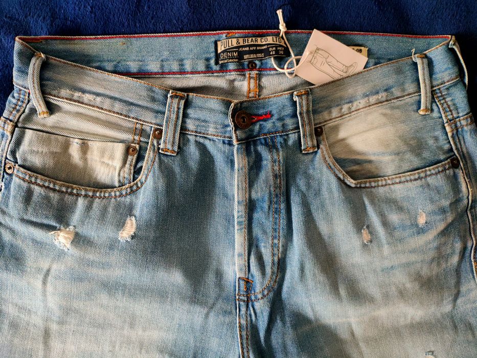 Blugi Noi Pull&Bear barbat L
