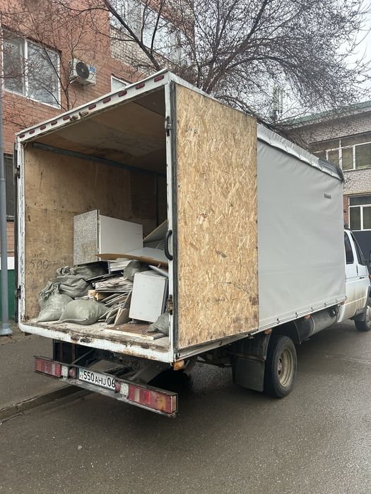 газель вывоз мусора и стр отх