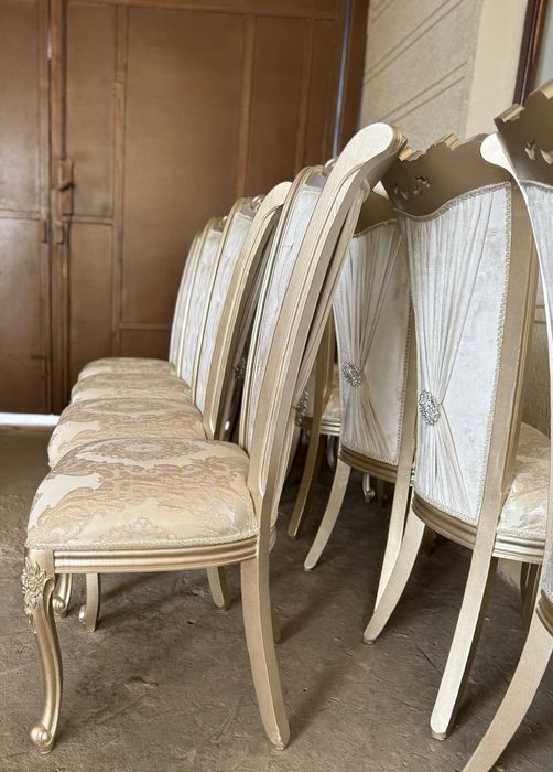 12 talik stol stul holati yangi 2 marta ishlatilingan