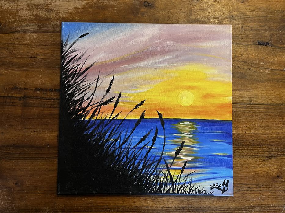 Акрилни картини на платно 40х40см