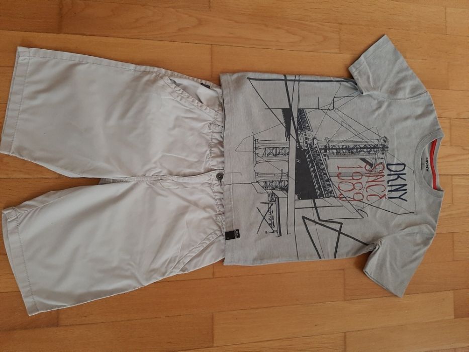 Детски дрешки:блузки DKNY,Armani,LCW,H&M и къс п-н TRN за 10 г.момче