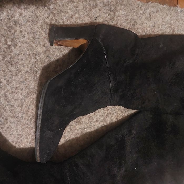 Кожени/велурени  ботуши