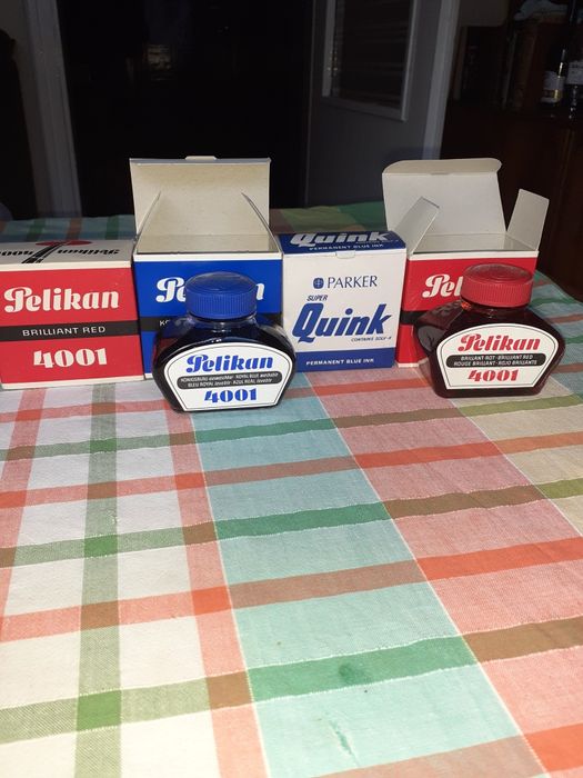 Мастило за писалки. PELIKAN, Parker.