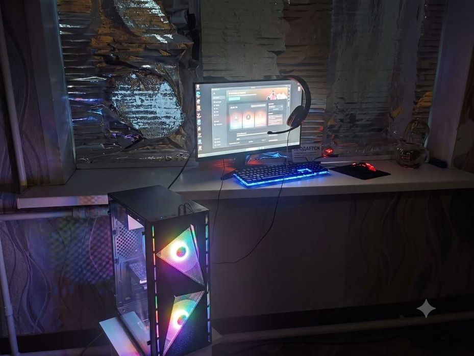 Gtx 1650 (i5-9400) монитор 144 гц Компьютер [игровой,многозодачный]