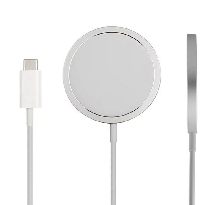 Iphone Cablu Compatibil Magnetic Rapid 15W Culoare Alba