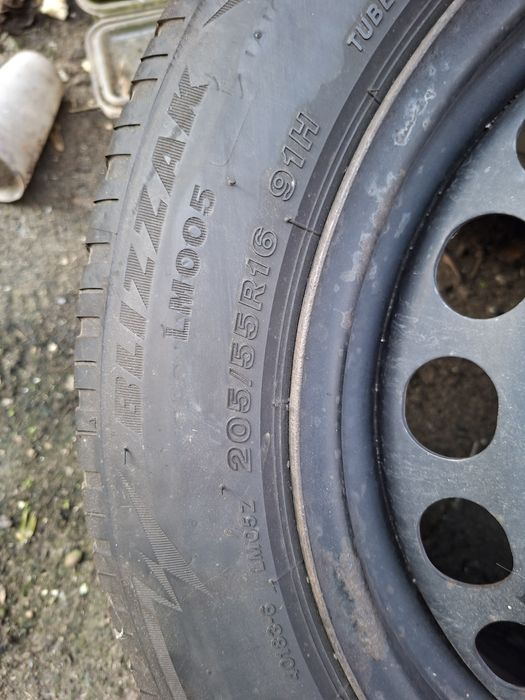 Стоманени джанти със зимни гуми 16 5x112  VW