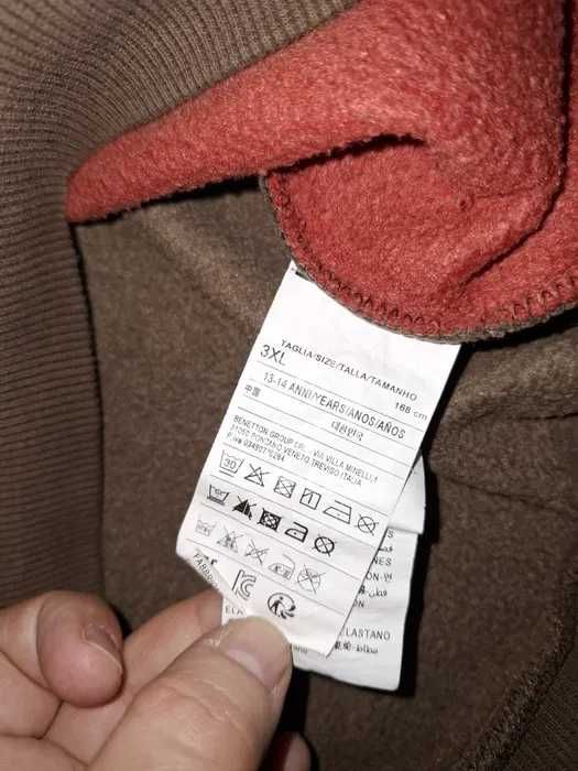 Benetton пуловер и ватирана блуза 160см.
