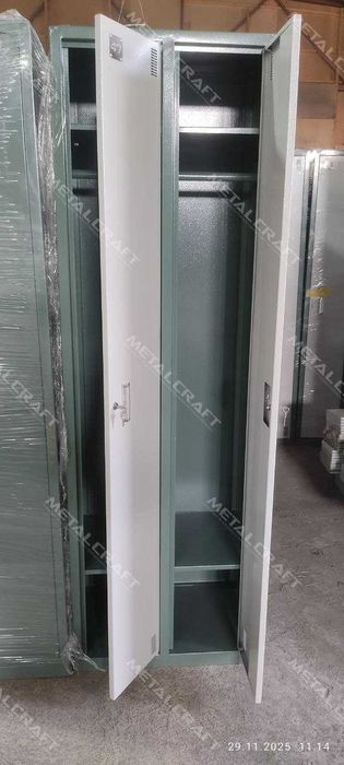 Металлический шкаф для одежды ШРМ-2