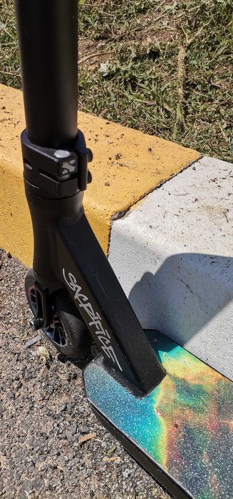 Trotinetă Freestyle Sacrifice Flyte 100 V2 doar 2,8 kg scheme trick