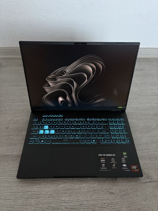 ASUS TUF A16 Ryzen 9 8940HX RTX 5060 32GB 1TB Garanție 2028