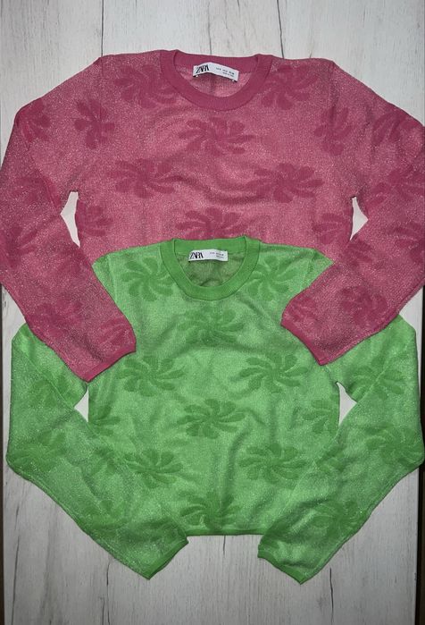 Блуза с дълъг ръкав ZARA нова