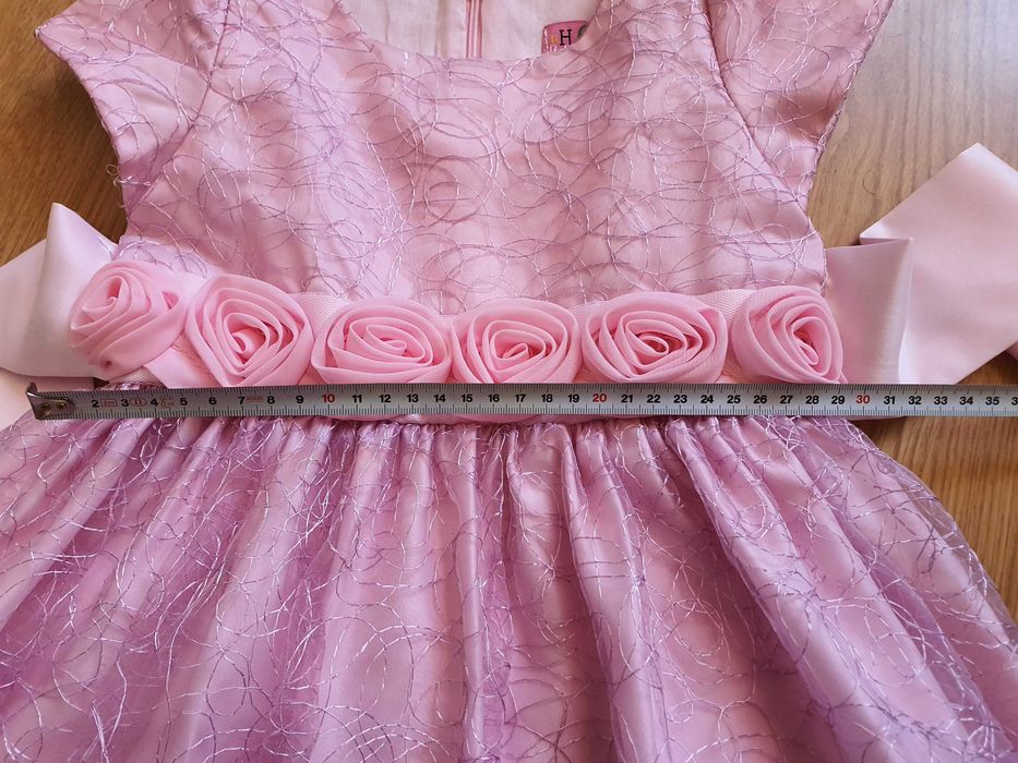 Rochie roz de printesa varsta 5 ani