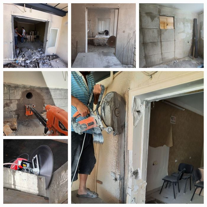 Алмазная резка алмазное бурение бетон кесиш beton kesish