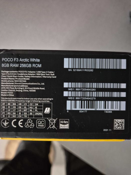 POCO F3 Изключително запазен