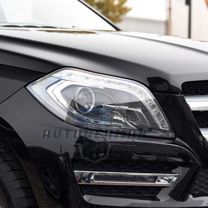 Капаци фарове Mercedes GL X166 GL350 GL450 (12-16) стъкло фарове крушки Мерцедес ГЛ Х166 ГЛ350 ГЛ450 xenon