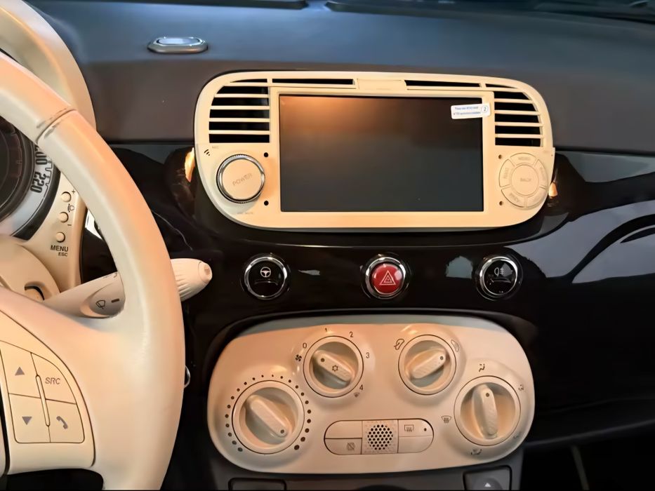 Navigatie Android Fiat 500 Waze YouTube GPS