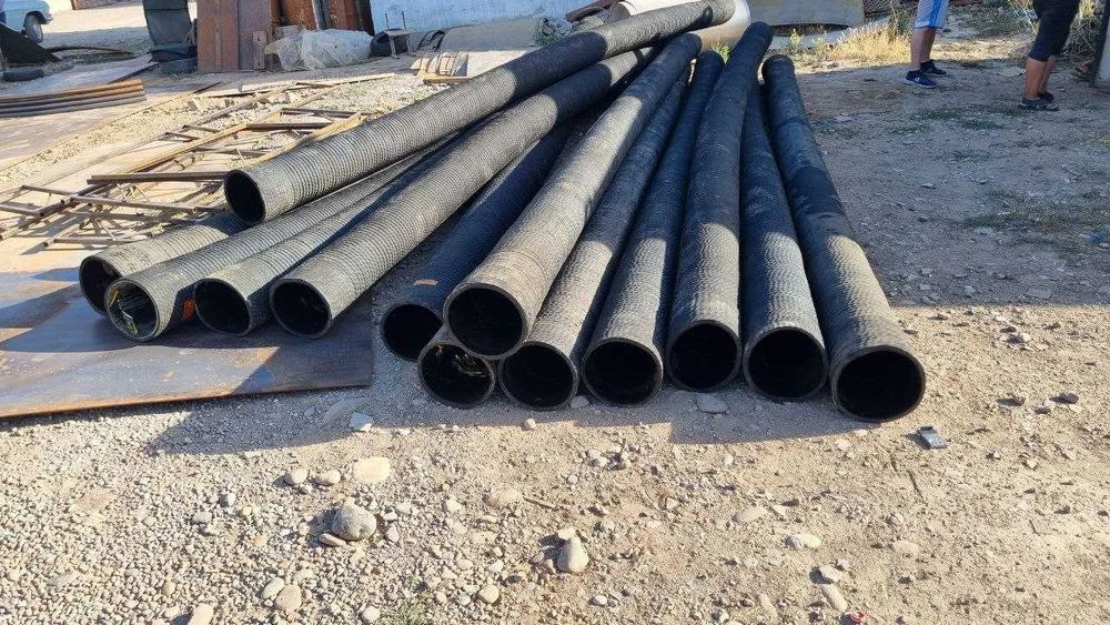 Рукава напорно всасвающие Шланг резиновые Shlang гофра армированный