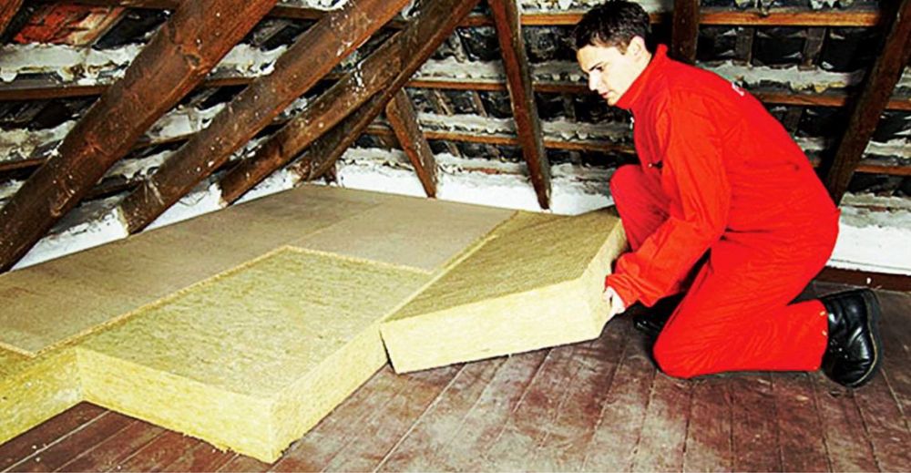 Утепления мансарду под ключ, мин вата, стекловата, базалт.