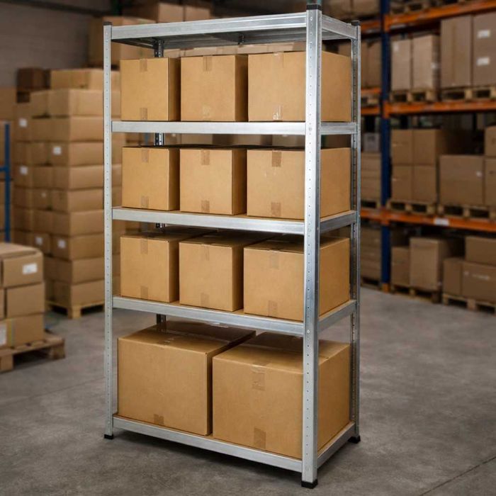 Практичен рафт на 5 нива до 175кг - лесен монтаж и стабилност