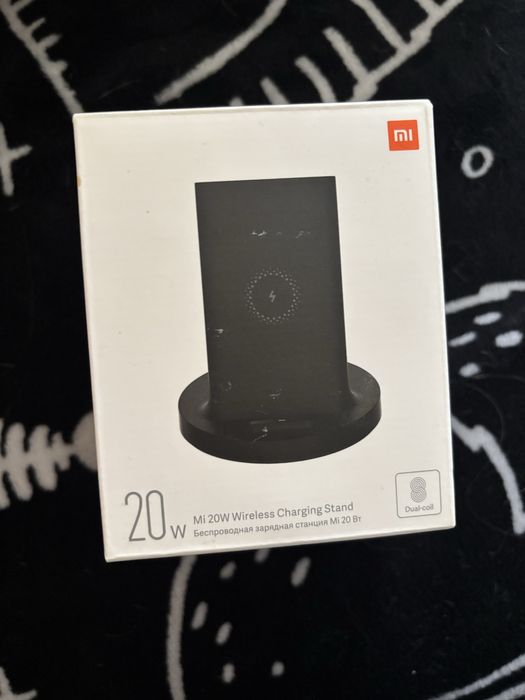 Беспроводная зарядка xiaomi wireless charging stand 20w