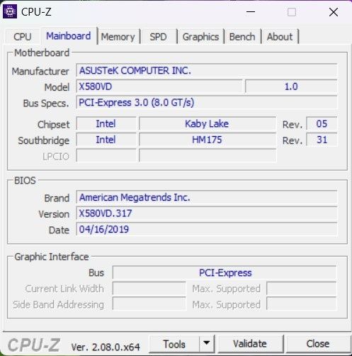 Лаптоп - Asus N580V Intel 7700HQ 16GB/ GeForce 1050 / 16GB Ram
