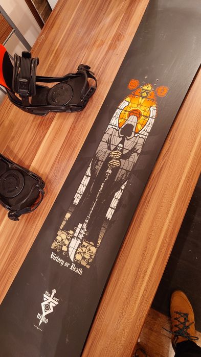 Placa Snowboard Nitro Team Series 158 cu legaturi Salomon M/L