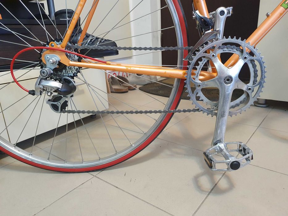 Peugeot Course - PH10 – Cursiera otel - TT.57 ST.56 11.21kg 2x6 friction