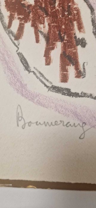 Litografie color Marcel Janco